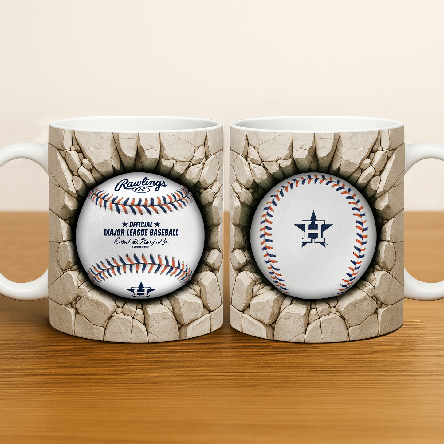 HA Premium MLB Ceramic Mug DDT CTND