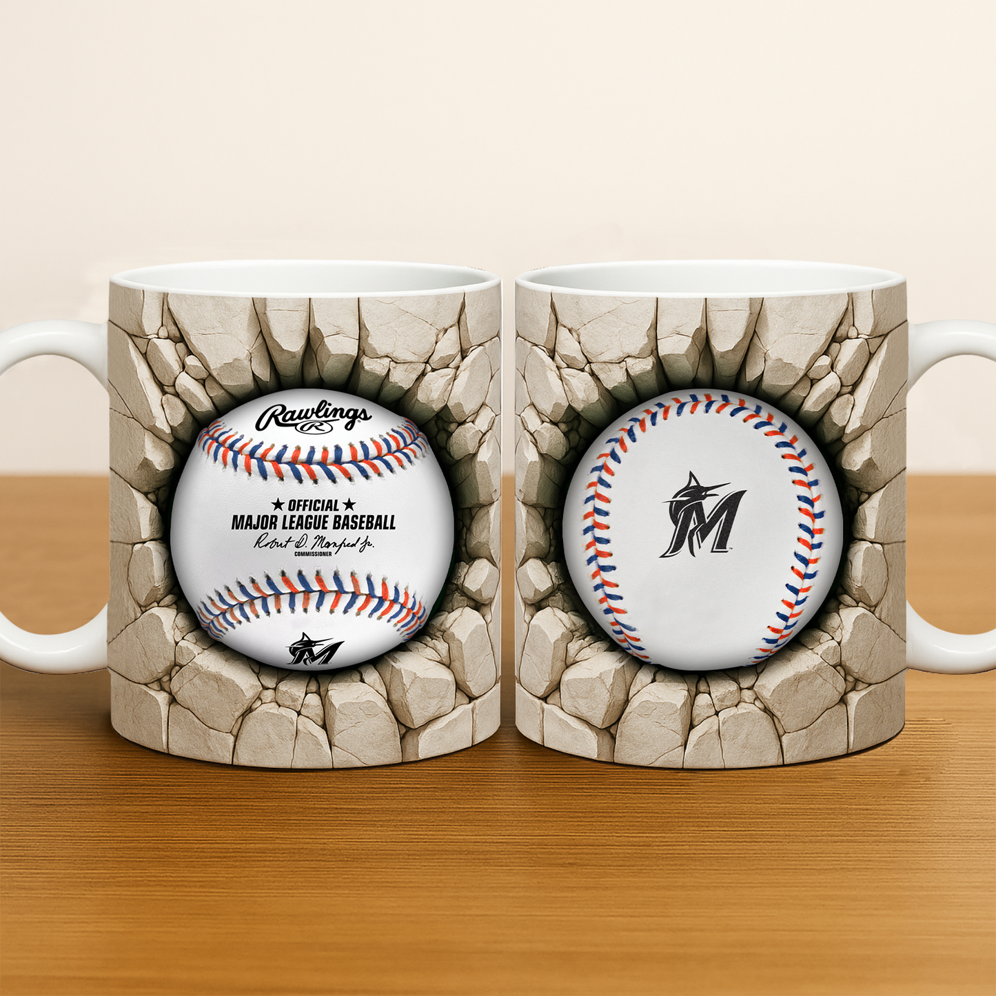 MM Premium MLB Ceramic Mug DDT TTV
