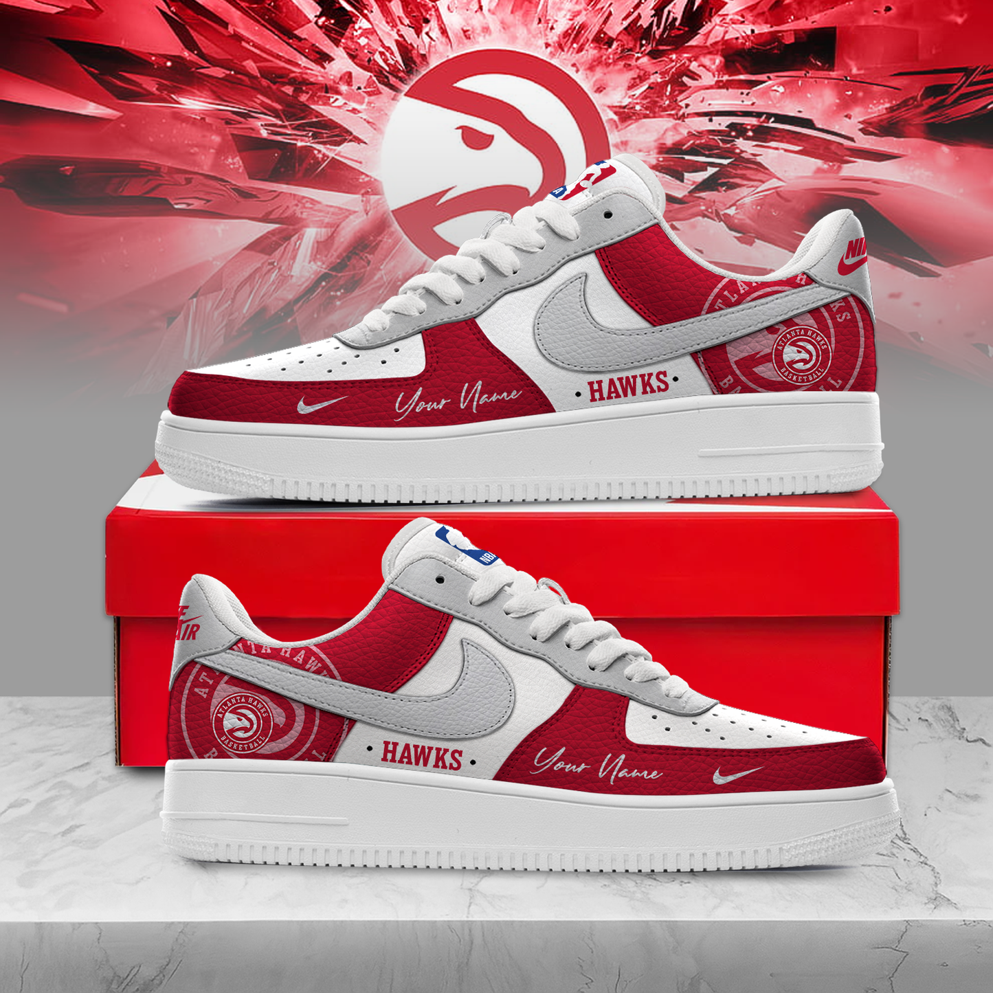 AH Premium NBA AF1 Sneakers Victory Pride DDT NTL