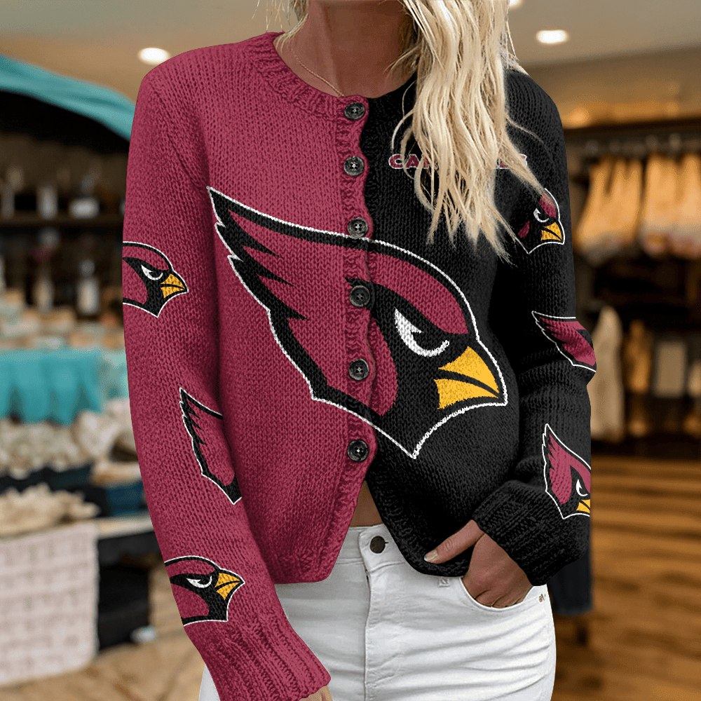 ARI x NFL Cardigan Sweatshirt With Button v1 DatND DVT