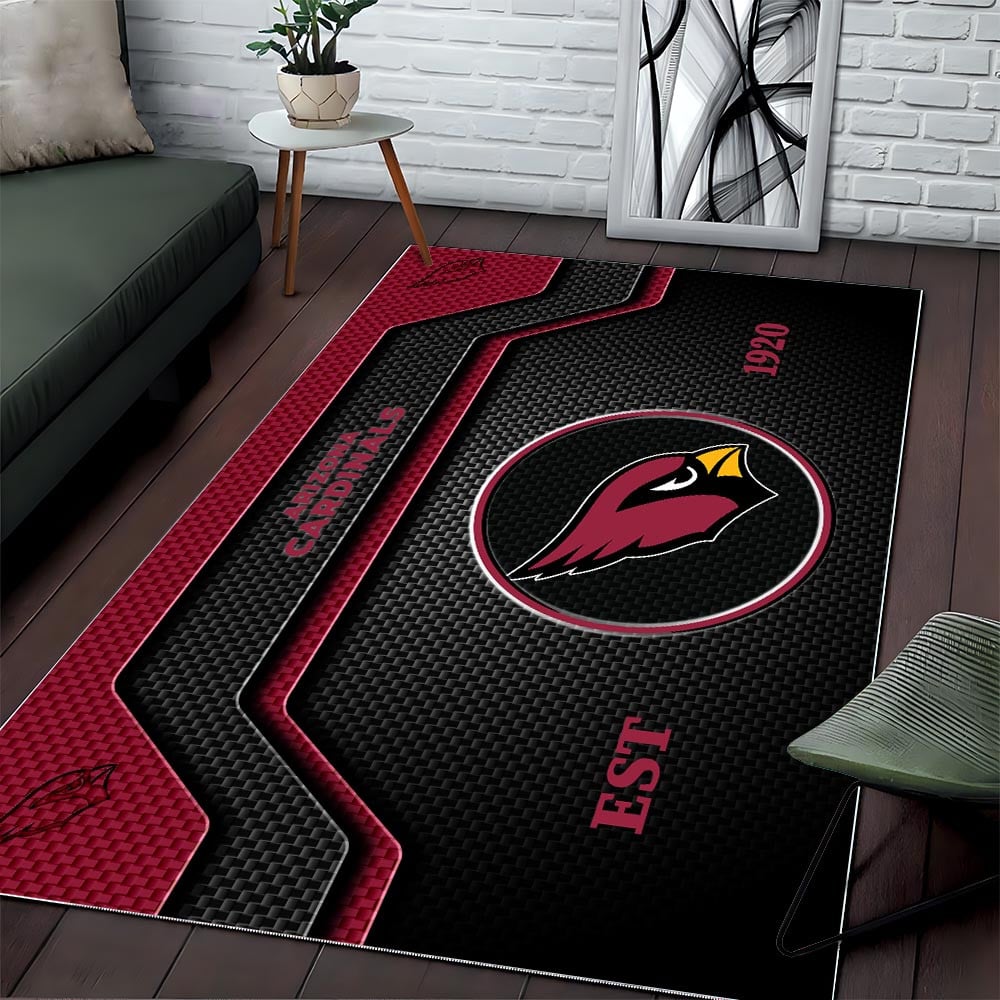 ARI x NFL Modern Sports Living Room Rug DatND DVT