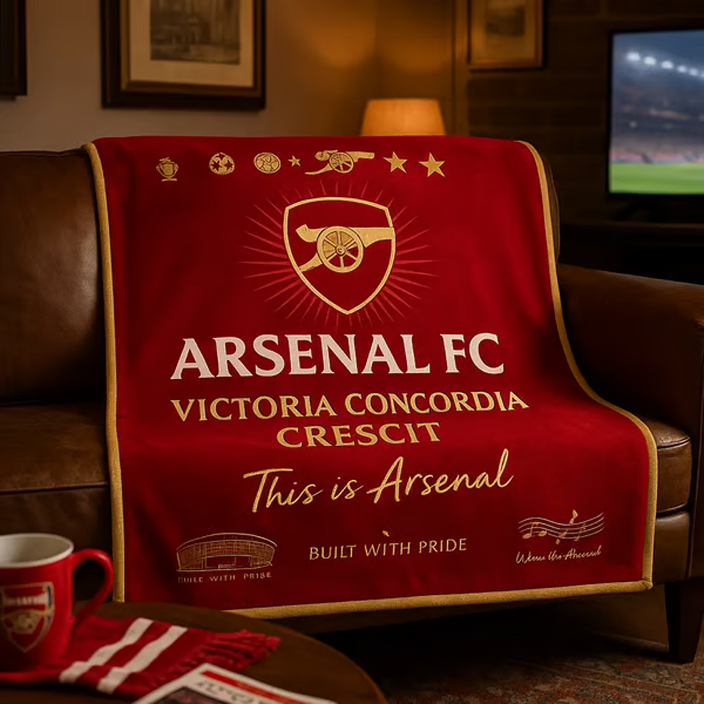 ARS x EPL Football Glory Match Day Blanket DATND TANTD 081125