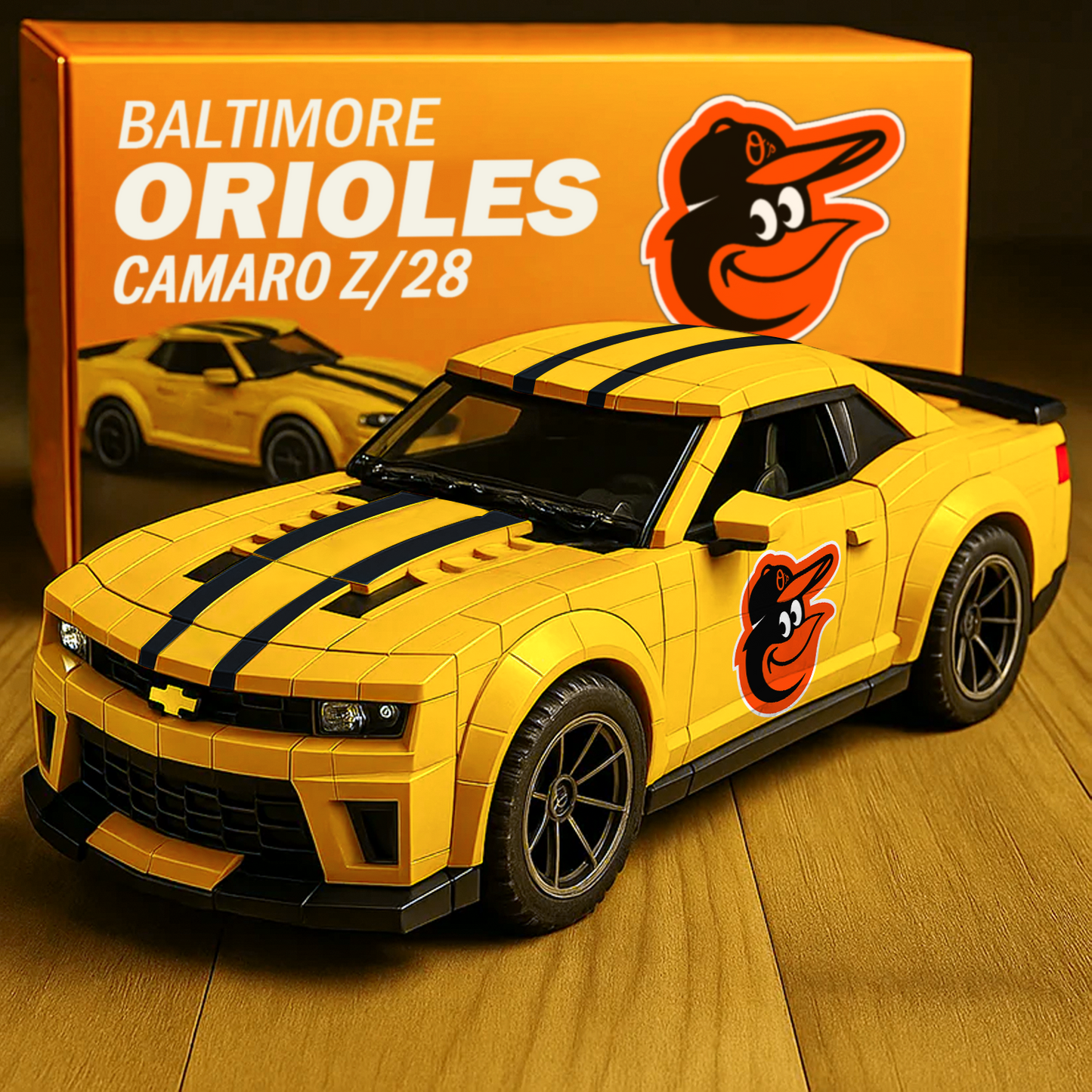 BAL x MLB Baseball Team Camaro Z28 1511 DatND DVT