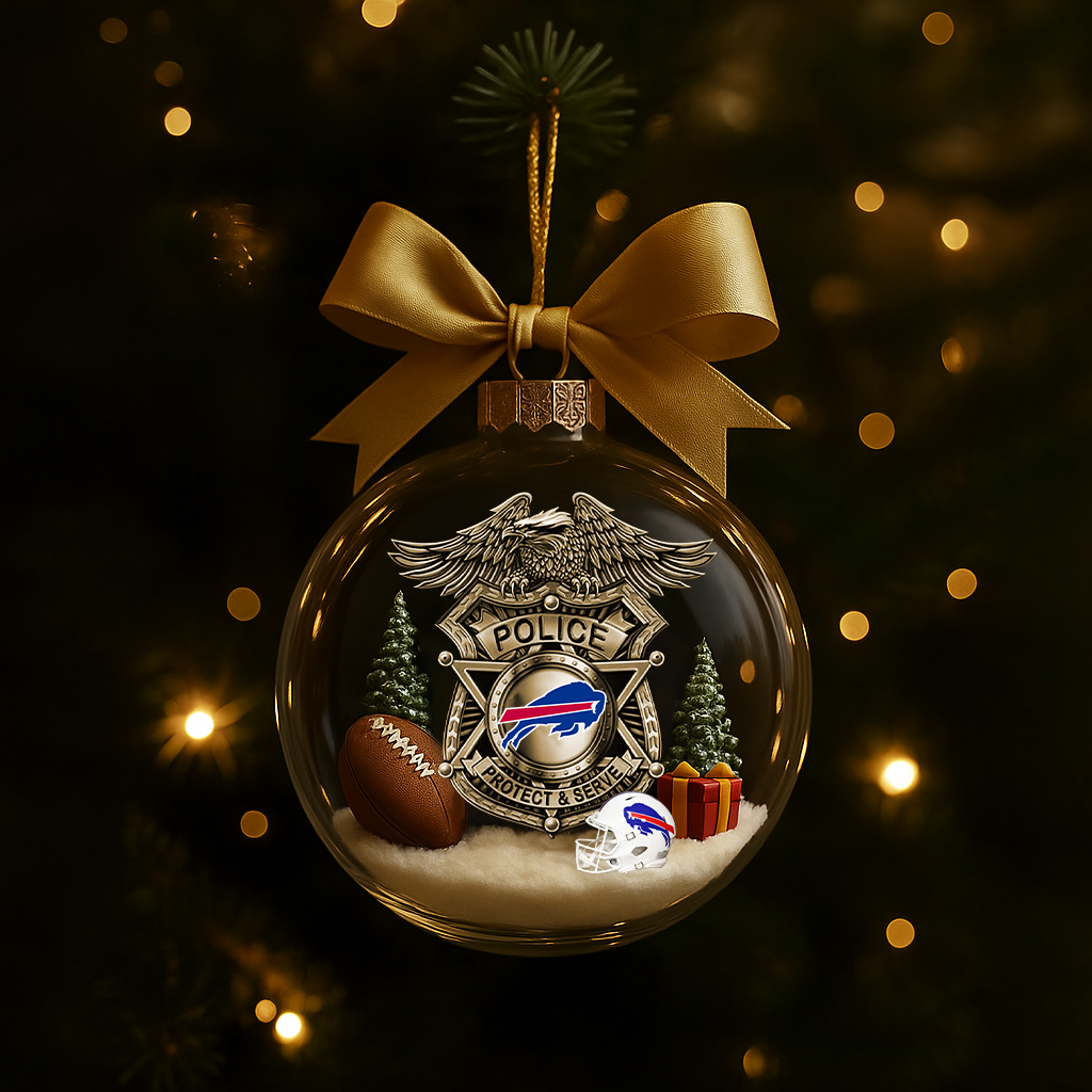 BB Premium Law Enforcement Appreciation Day Ornament DDT CTND