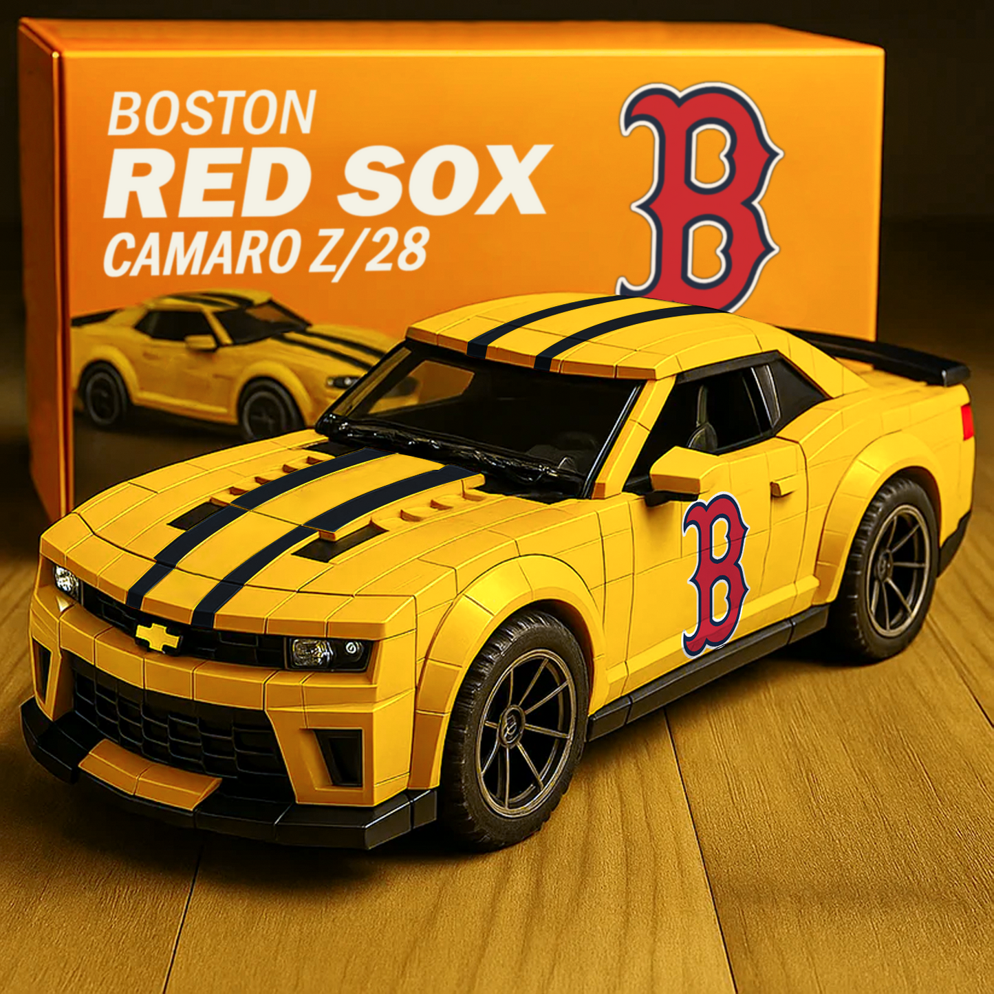 BOS x MLB Baseball Team Camaro Z28 1511 DatND DVT