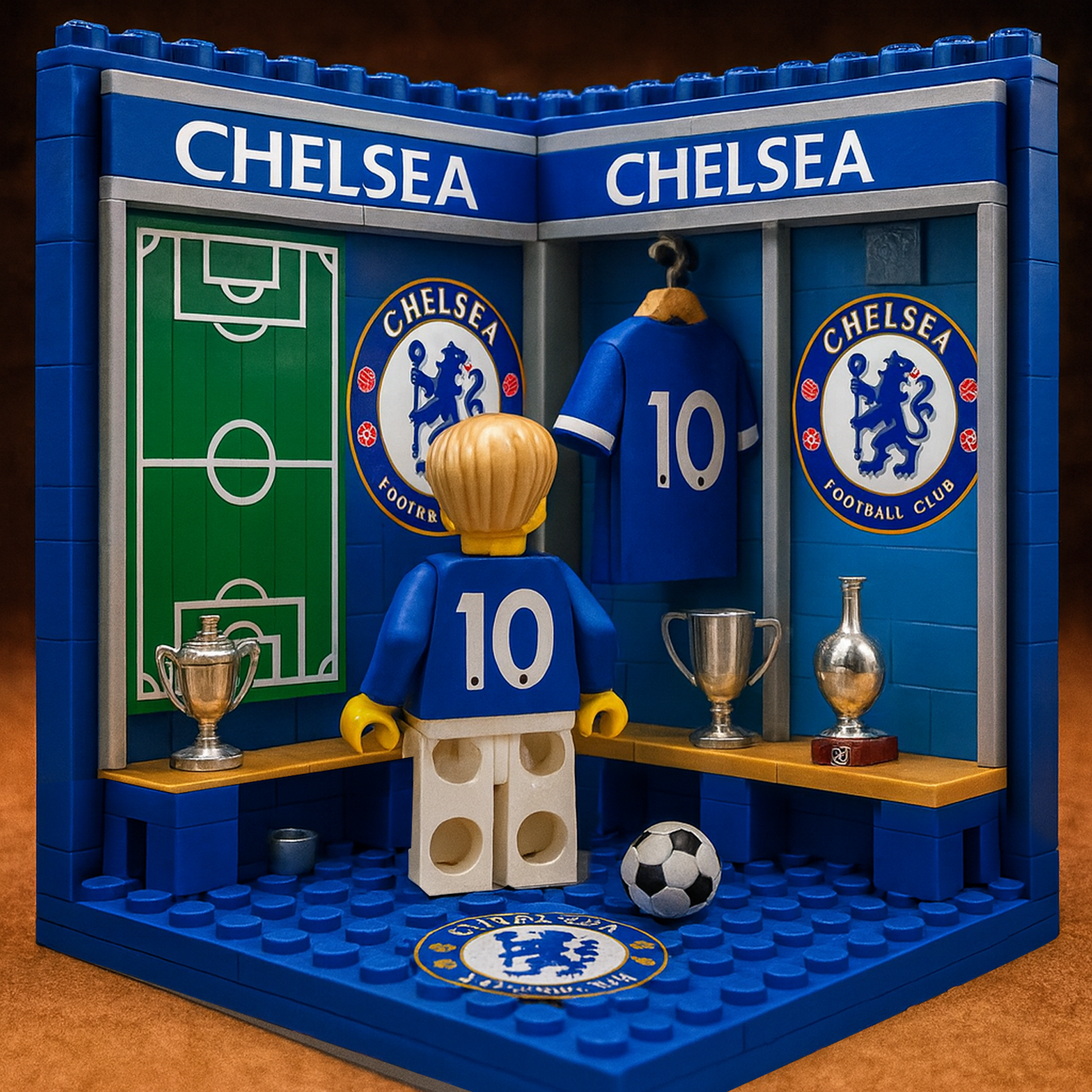 CHE x EPL Football Sports Room Block Set DatND DVT