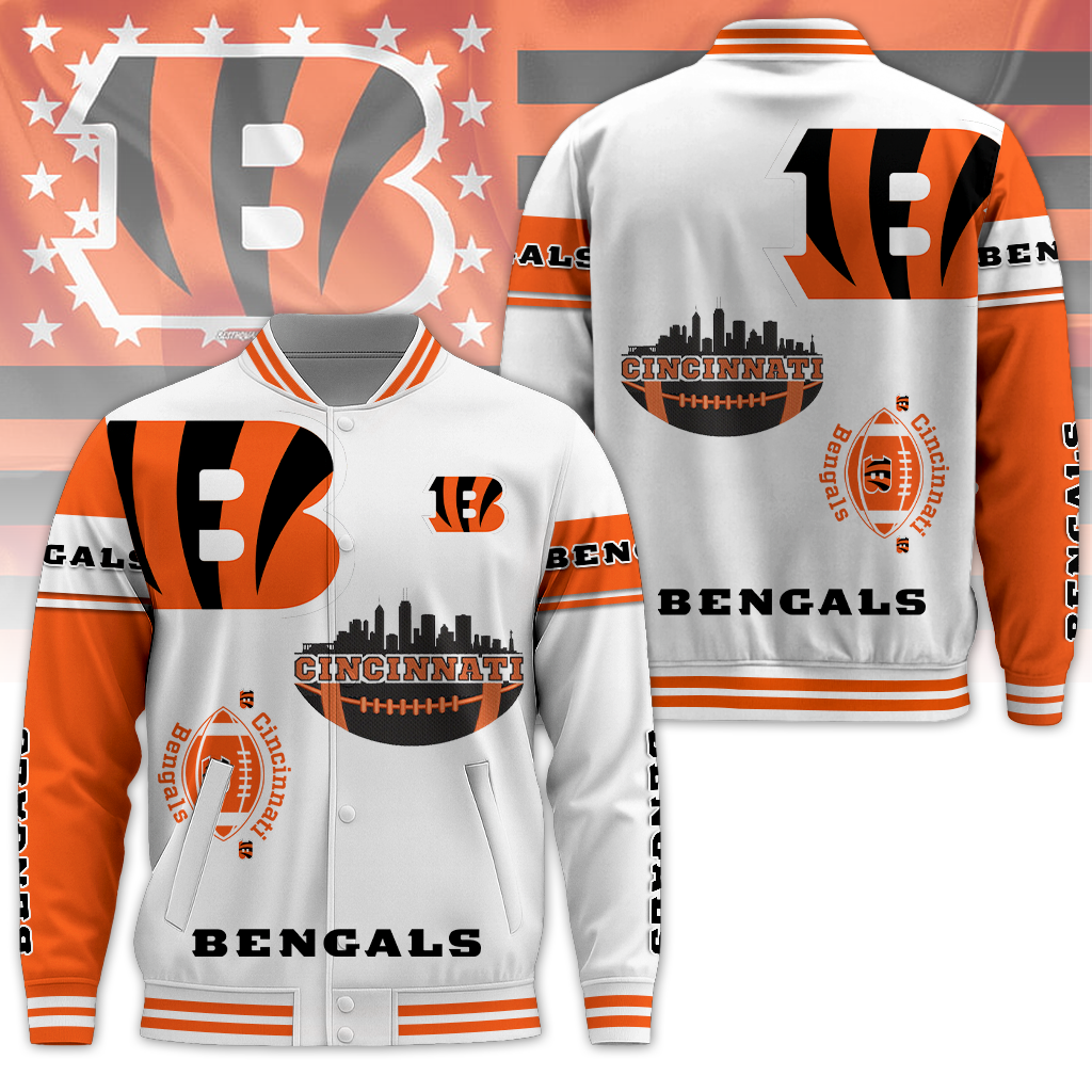 CIN Premium NFL 3D Graphic Varsity Jacket DDT 071125 NTL