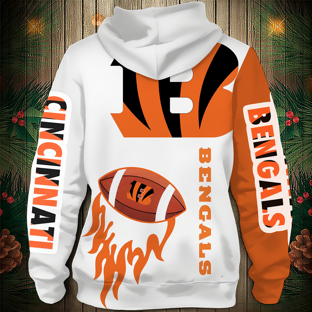CIN Premium NFL V2 3D Graphic Hoodie DDT NTL