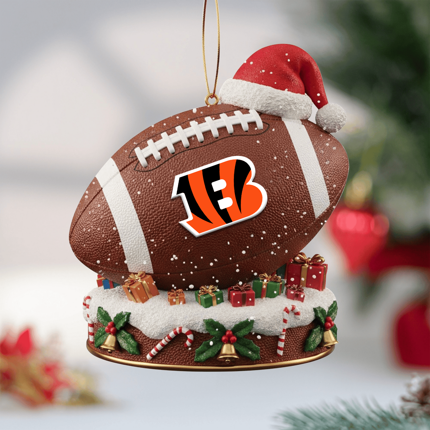 CIN x NFL Christmas Ornament Set DATND TANTD 101125