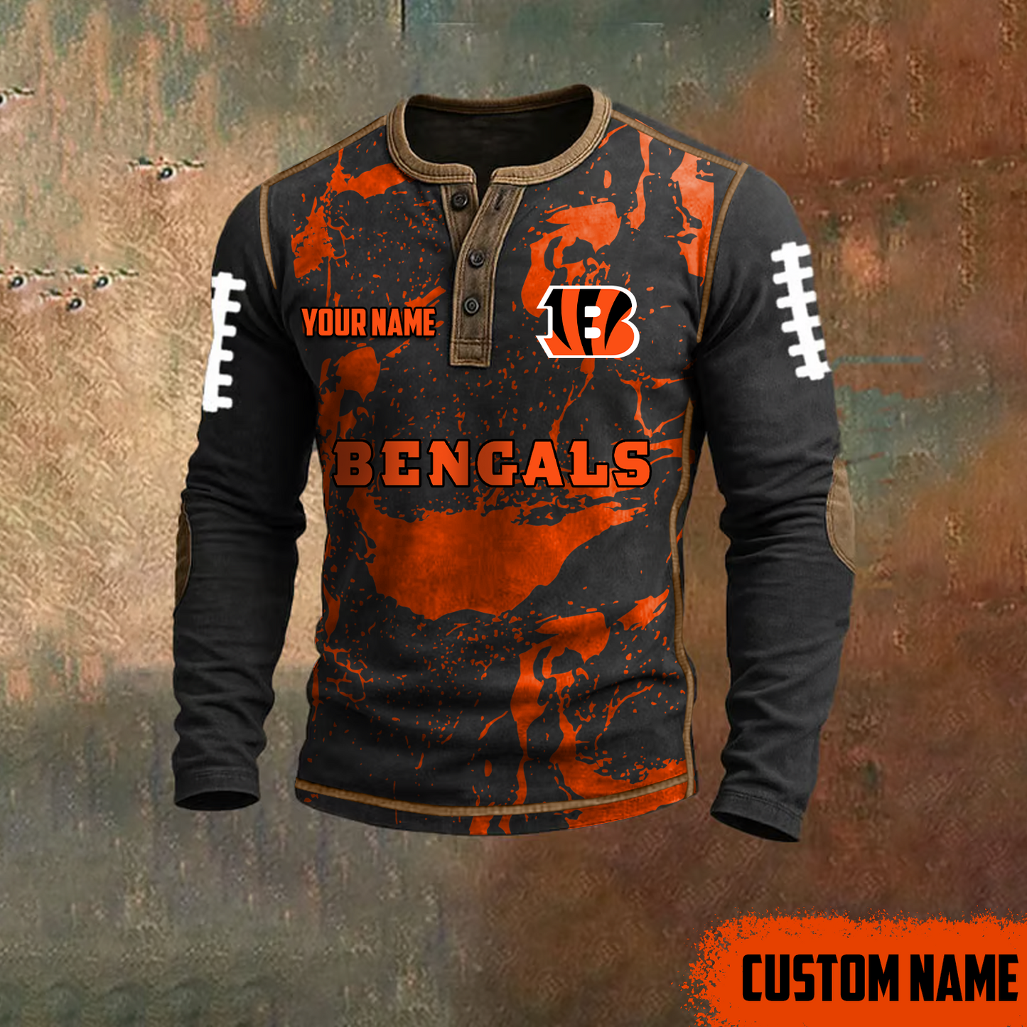 CIN x NFL LONG SLEEVE SHIRT DATND TANTD