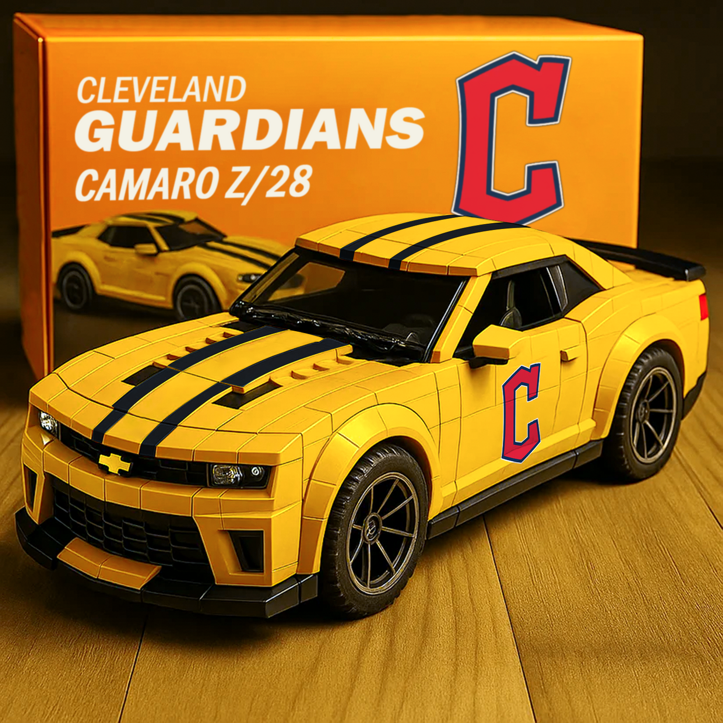 CLE x MLB Baseball Team Camaro Z28 1511 DatND DVT