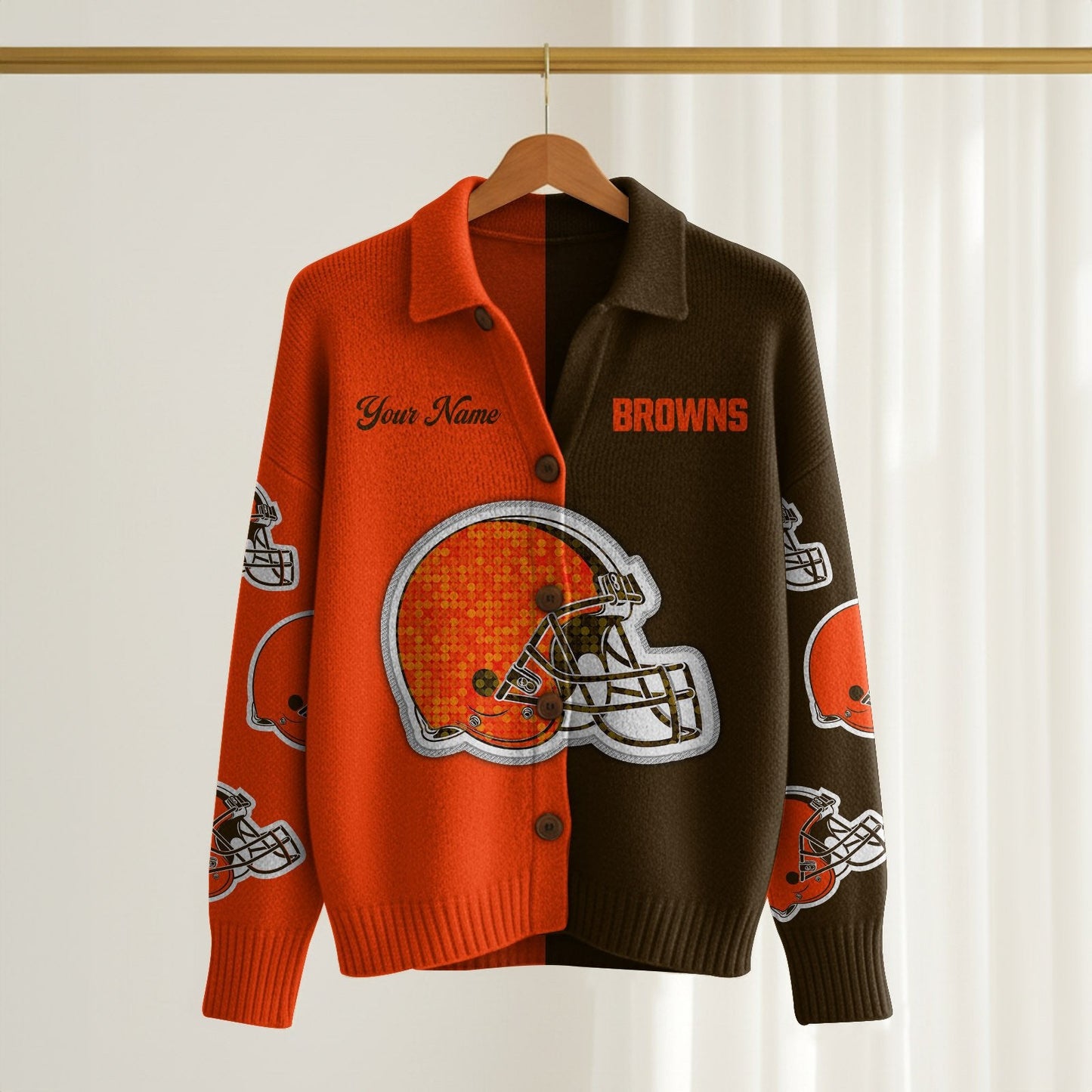 CLE x NFL Cardigan Jacket 1011 DatND DVT