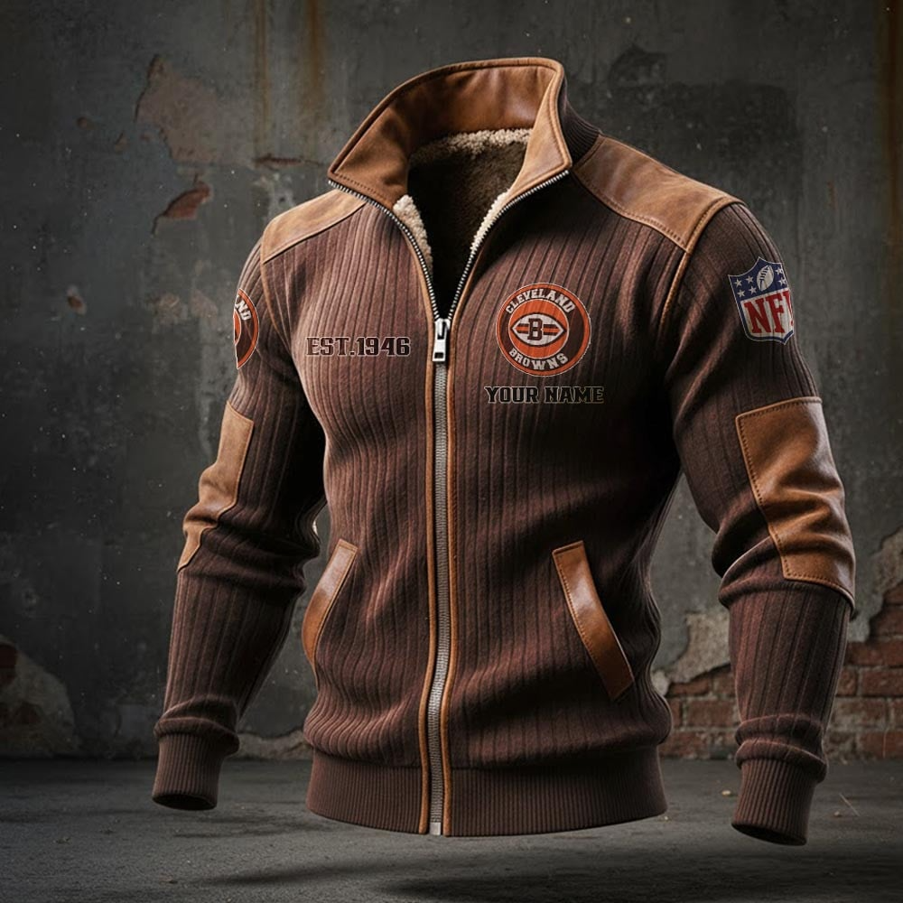 CLE x NFL Premium Fleece-Lined Sweatshirt DDT CTND