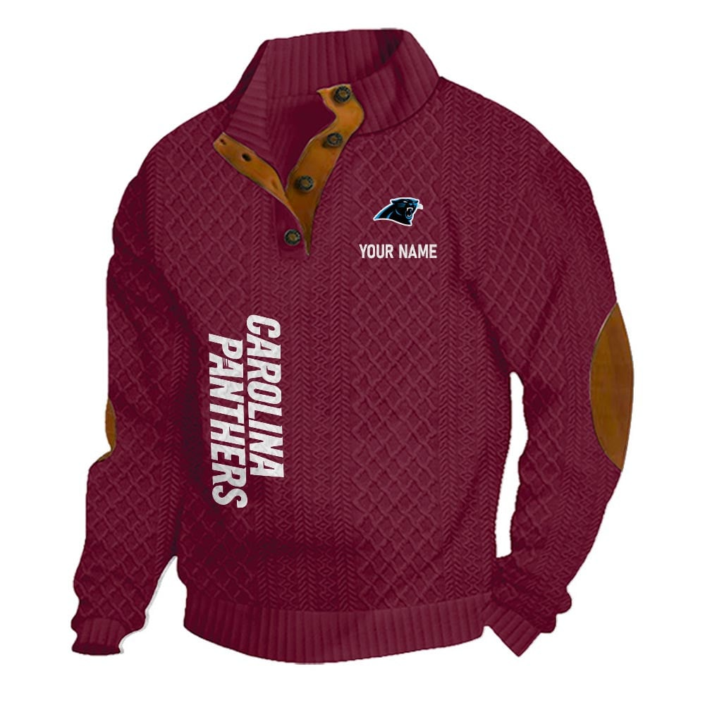 CP NFL Basic Knitted Stand Collar Sweatshirt DDT CTND