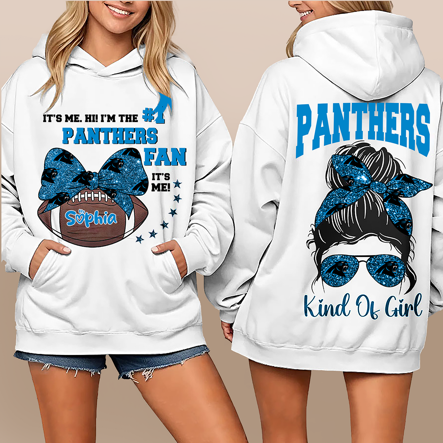 CP Premium NFL Kind Of Girl Hoodie DDT HLPHUONG