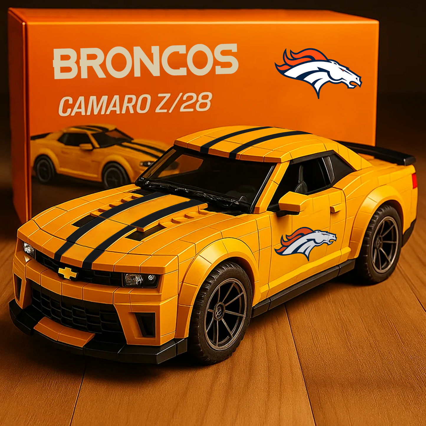DEN x NFL Football Team Camaro Z28 DATND TANTD