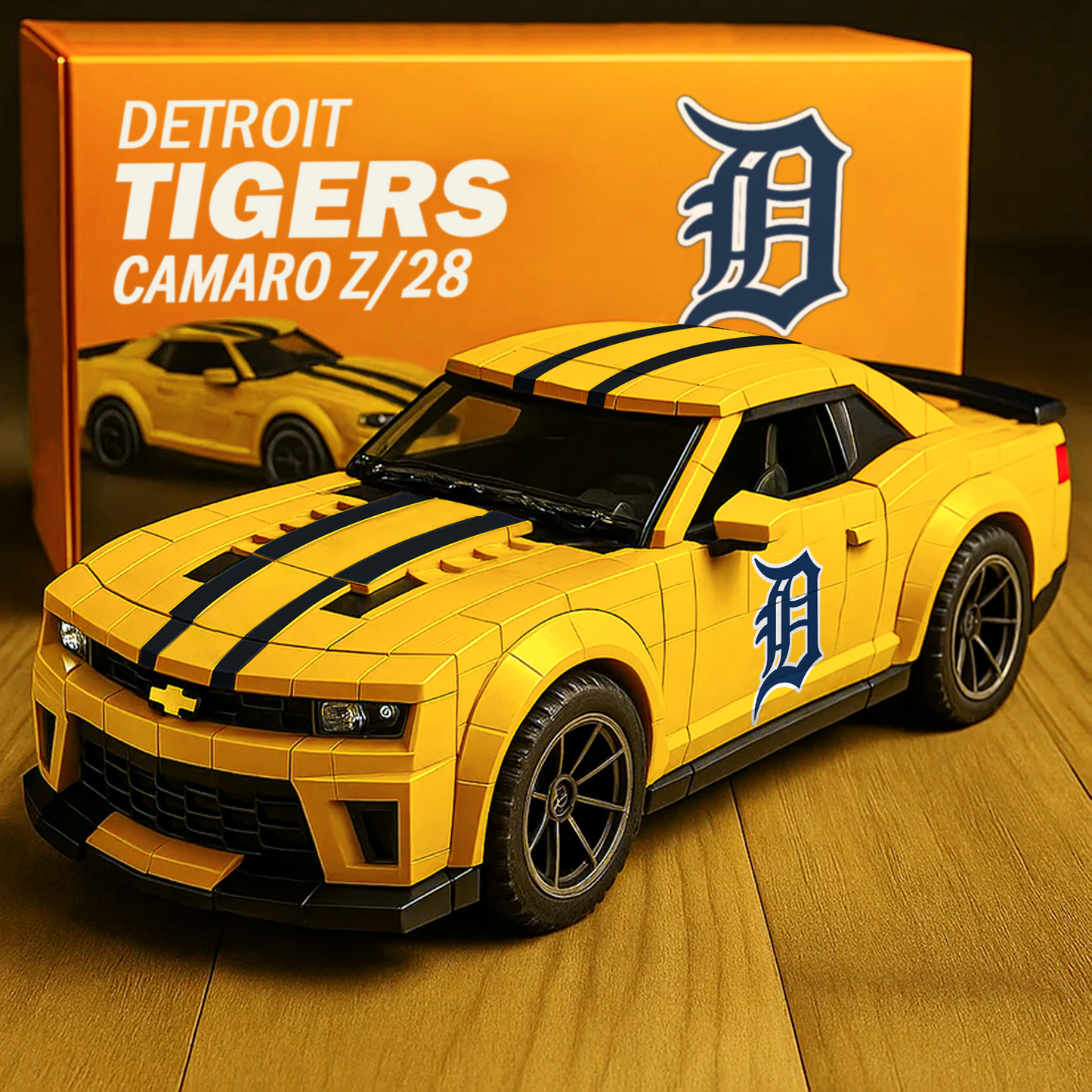 DET x MLB Baseball Team Camaro Z28 1511 DatND DVT