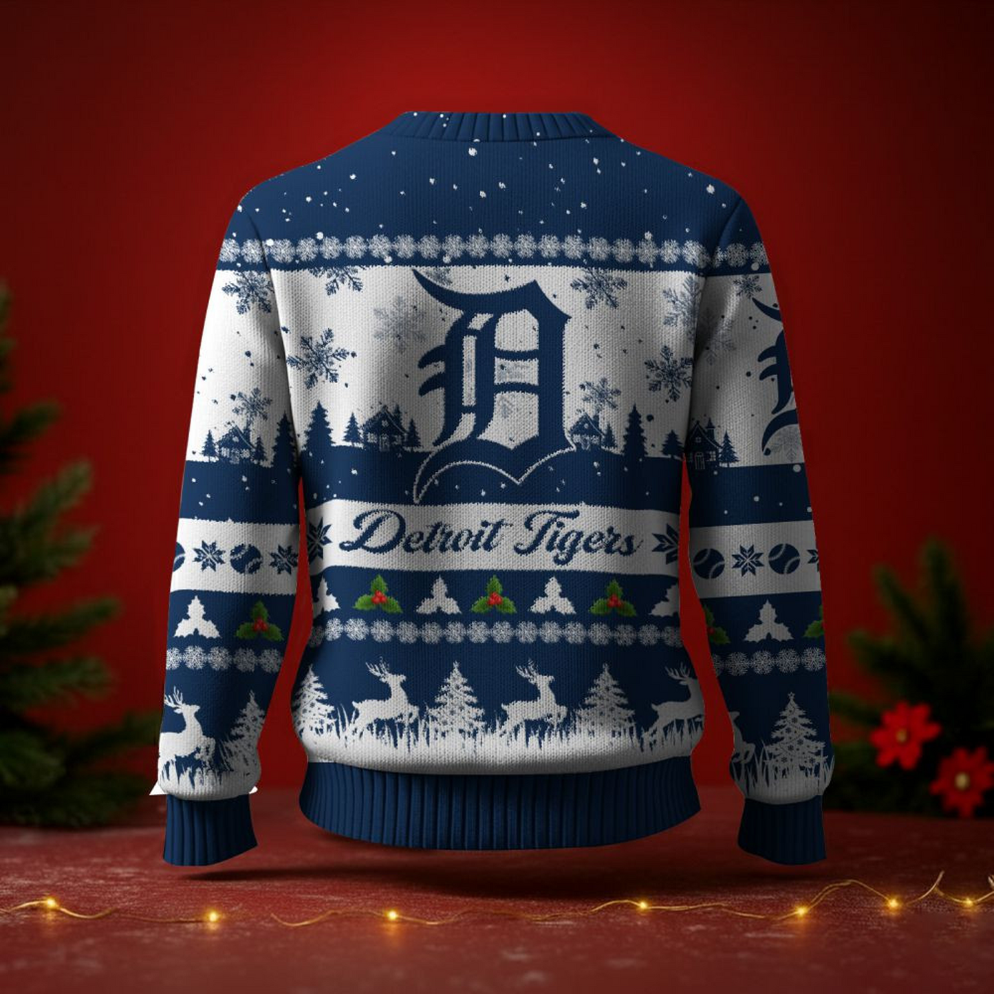 DET x MLB Ugly Sweater 2025 DATND TANTD