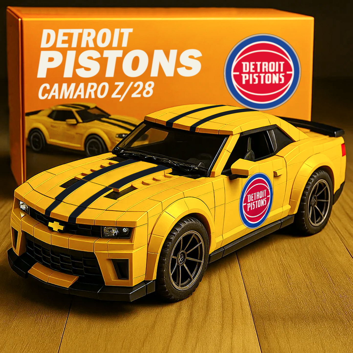 DET x NBA Basketball Team Camaro Z28 DatND DVT