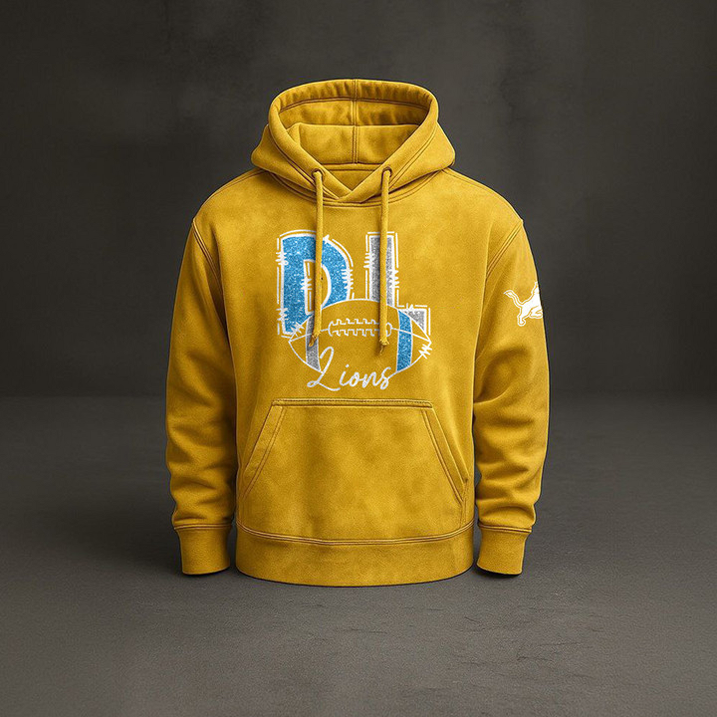 DET x NFL Embossed Hoodie DatND THUONGNH
