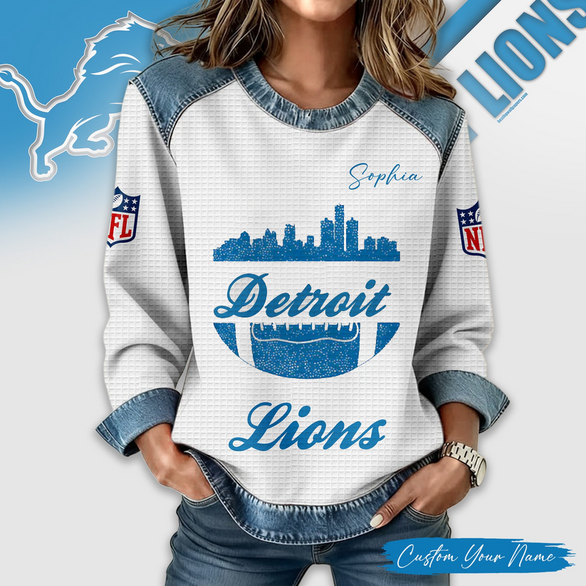 DL Premium NFL City Skyline Print Casual Sweatshirt DDT 081125 CTND