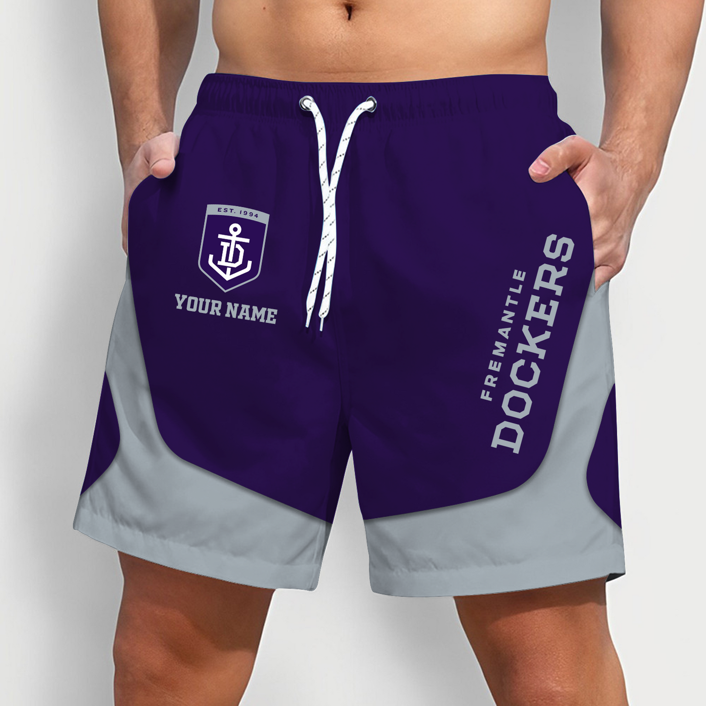 DOC x AFL Team Special Short Pants For Men Custom Name Gifts DATND TANTD