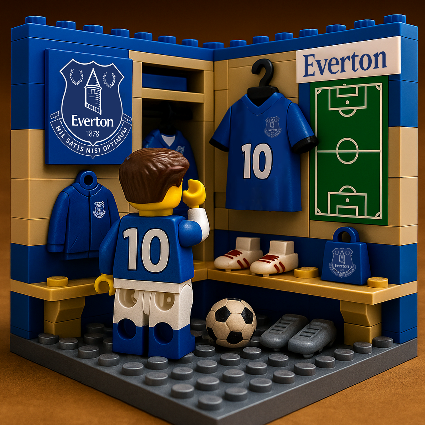 EVE x EPL Football Sports Room Block Set DatND DVT