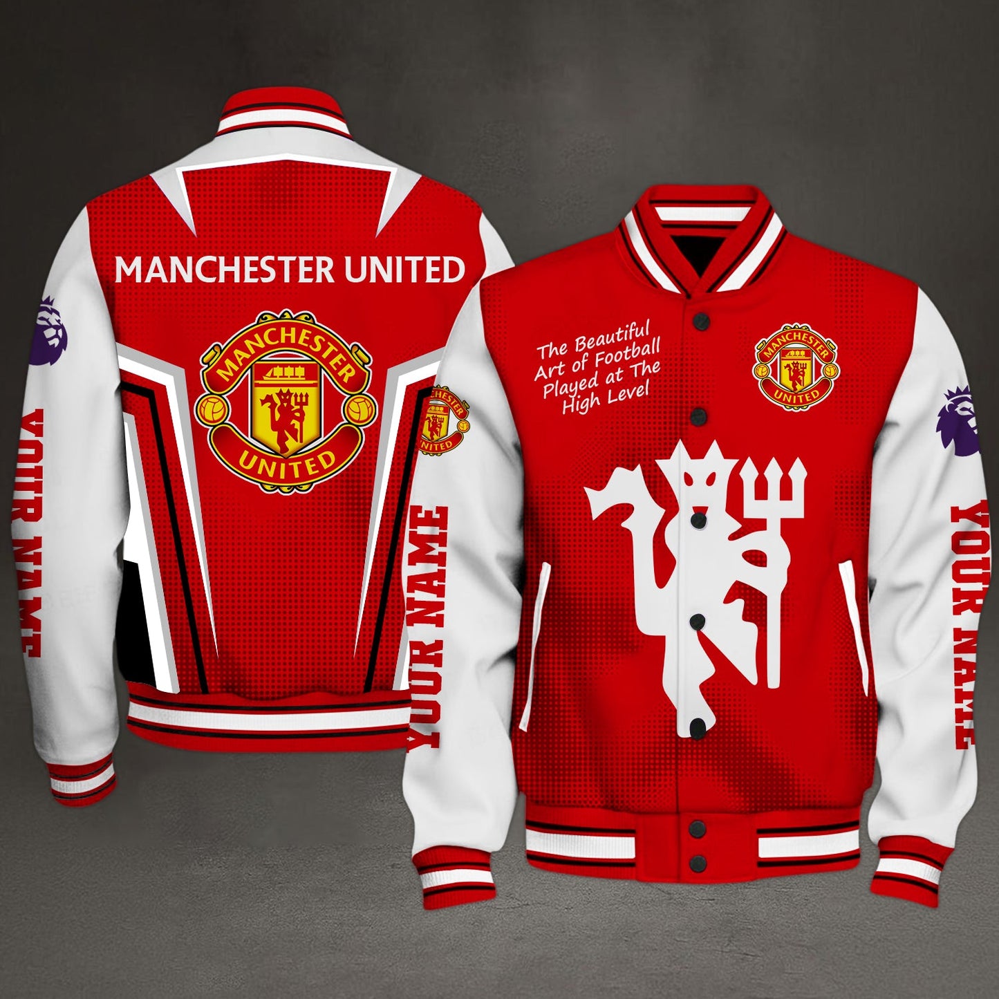 Elite Victory EPL X MANU Varsity Jacket Edition 2025 NDT NHM
