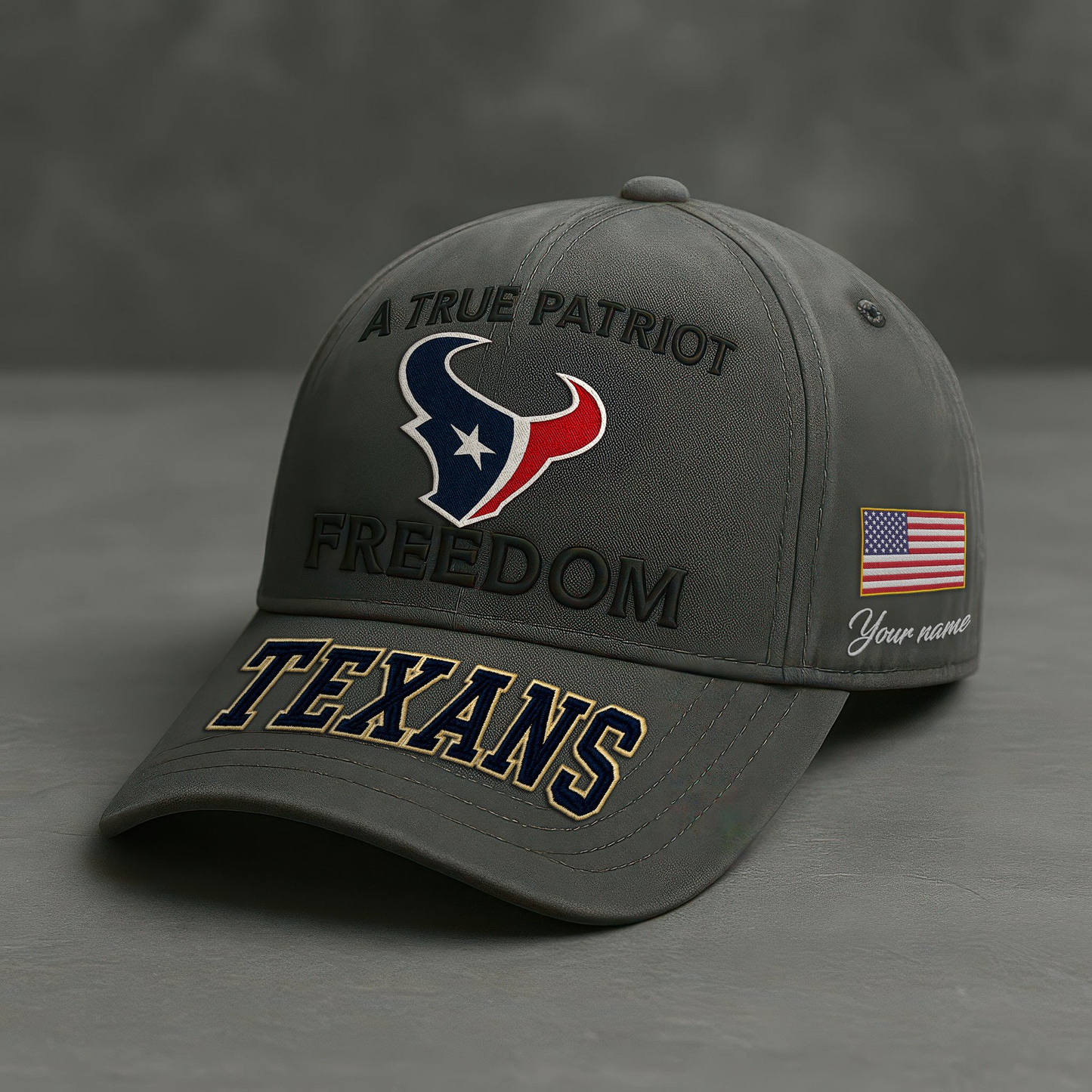 HT Premium NFL A True Patriot Cap DDT CTND