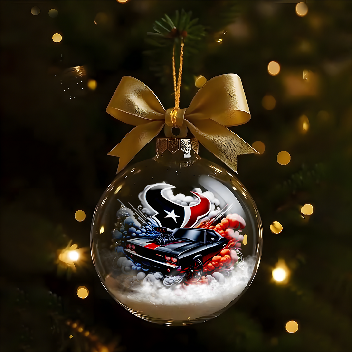 HT Premium NFL Muscle Car Ornament DDT HLPHUONG