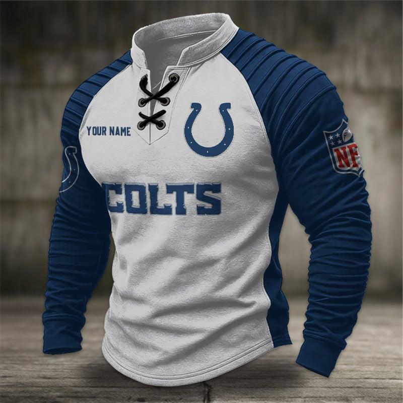 IC x NFL Men Stand Collar Long Sleeve Top DDT CTND