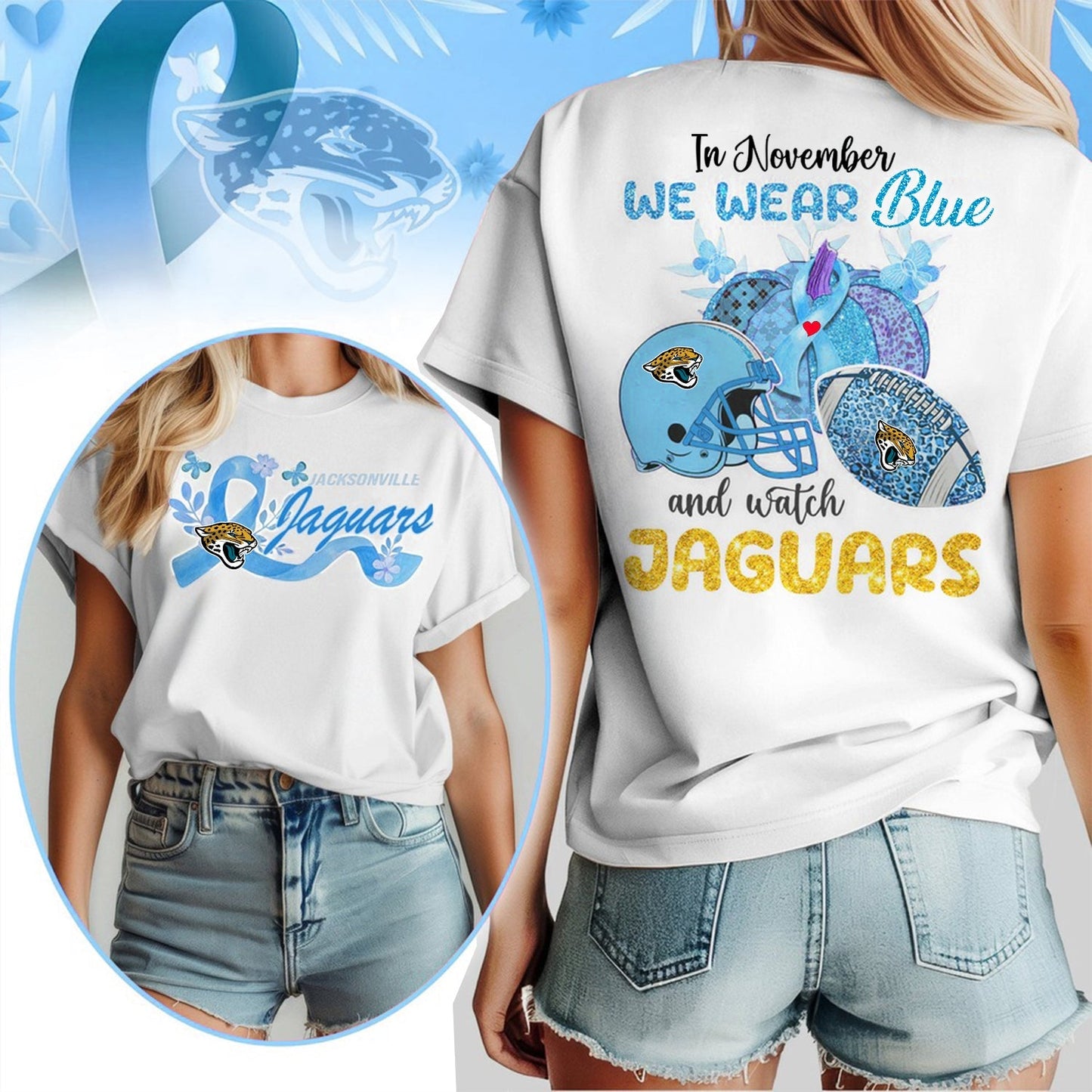 IN NOVEMBER WE WEAR BLUE AND WATCH JAC SHIRT NDT NHM