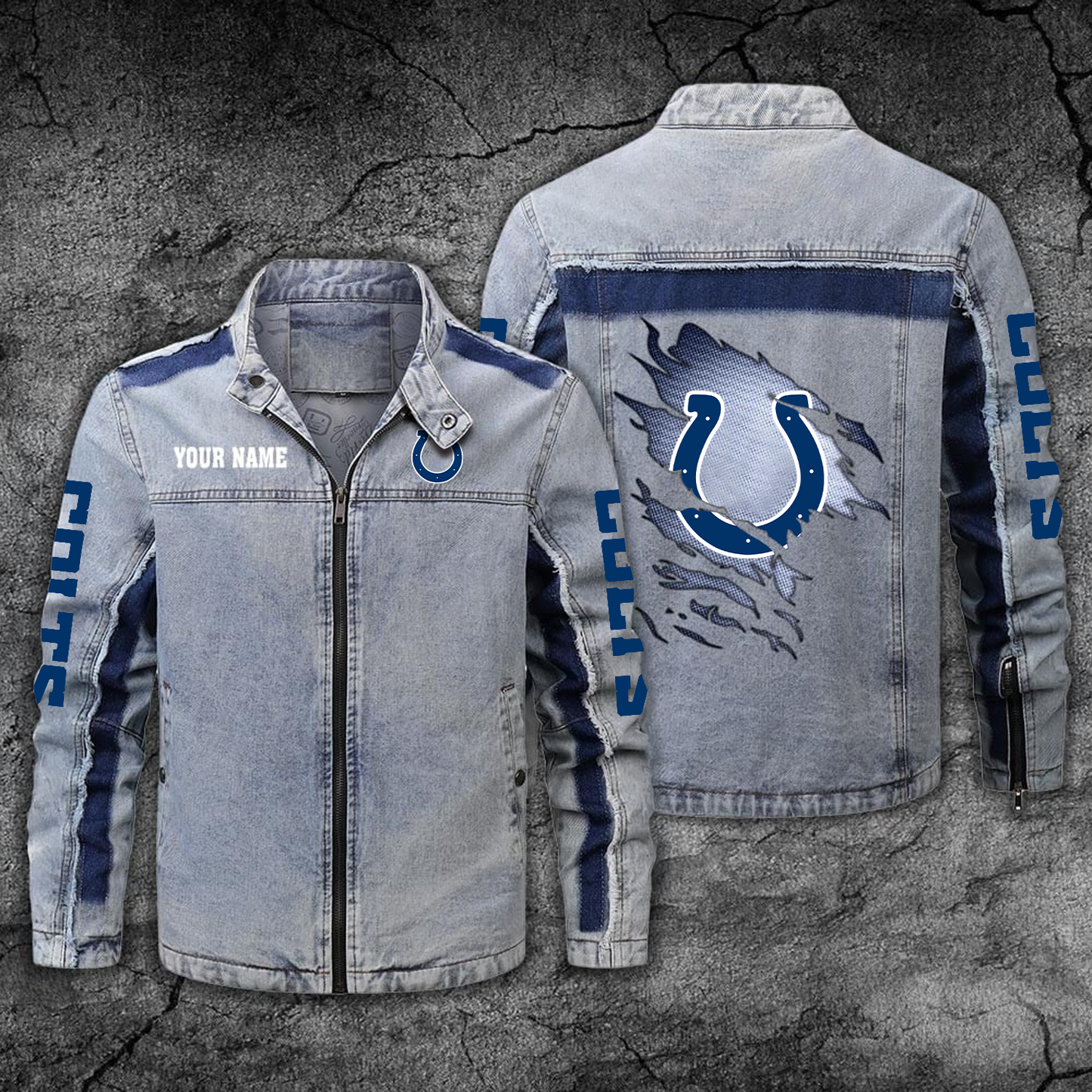 IND x NFL Jean Jacket DATND TANTD