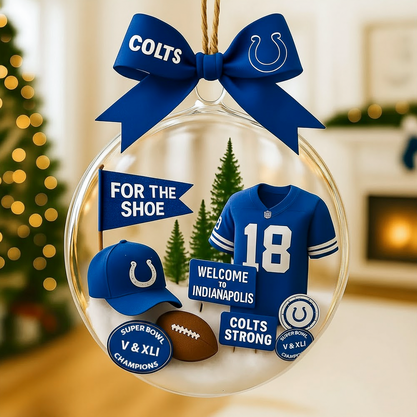 IND x NFL Premium Ornament 1011 DatND DVT