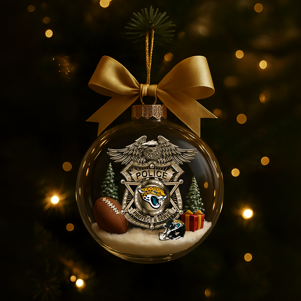 JJ Premium Law Enforcement Appreciation Day Ornament DDT CTND
