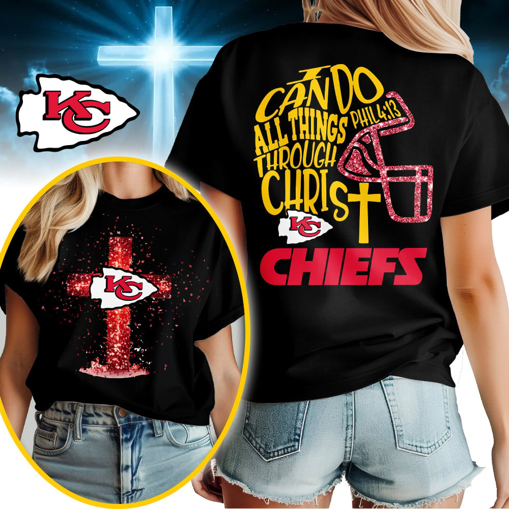 KCC Premium NFL Christian Football 3D Shirt DDT CTND