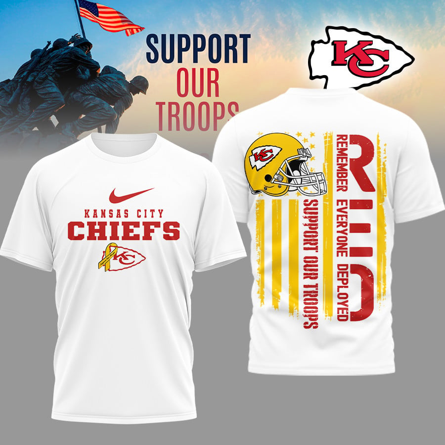 KCC Premium NFL Support Our Troops T-shirt DDT 101125 HLPHUONG