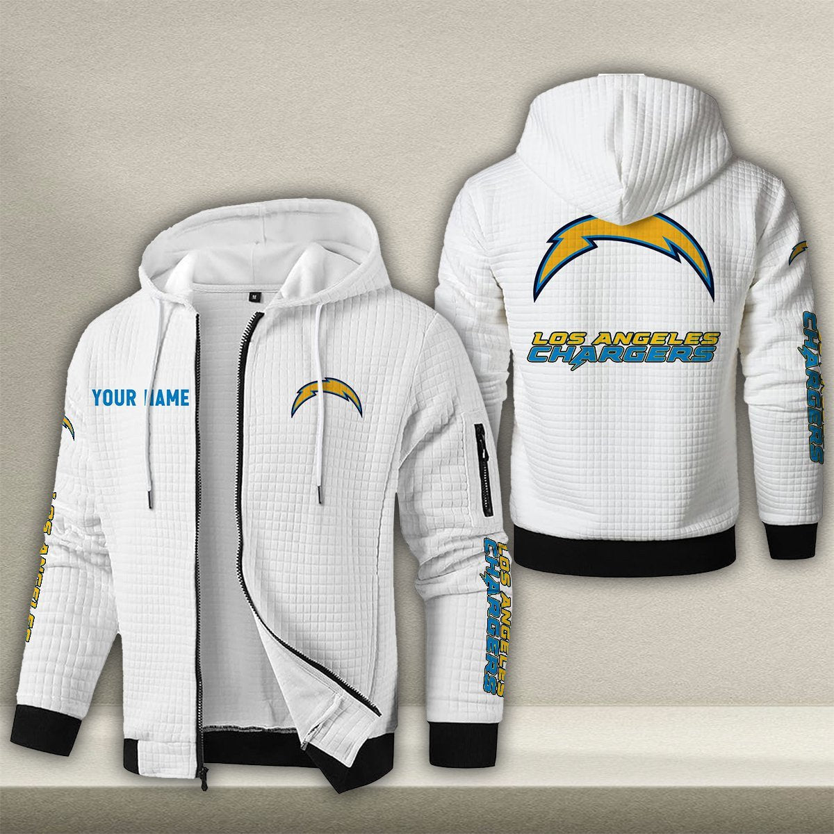 LAC x NFL Quilted Zip Hoodie DatND DVT