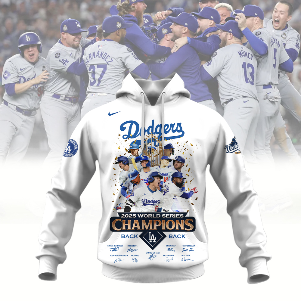 LAD x MLB 2025 World Series Champions Hoodie V6 DatND DVT