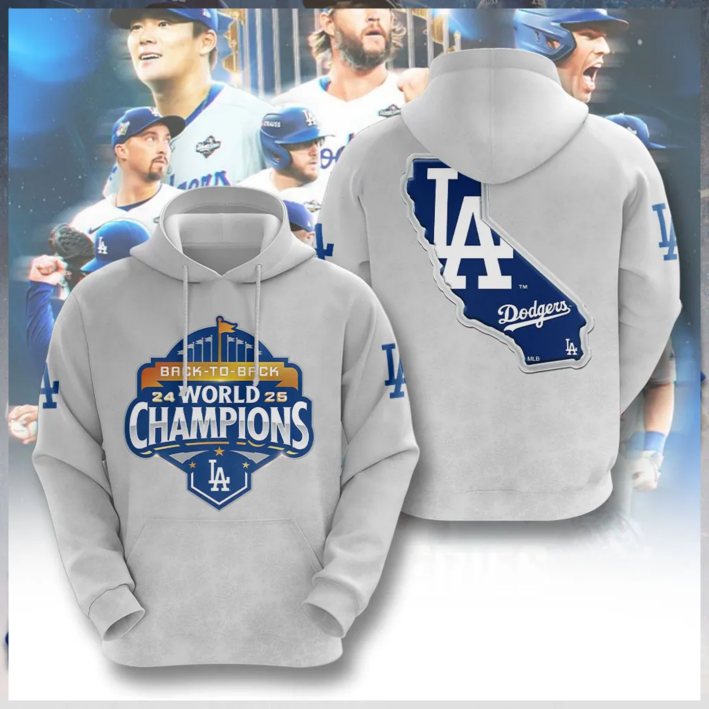 LAD x MLB 3D Apparel V11 DATND TANTD