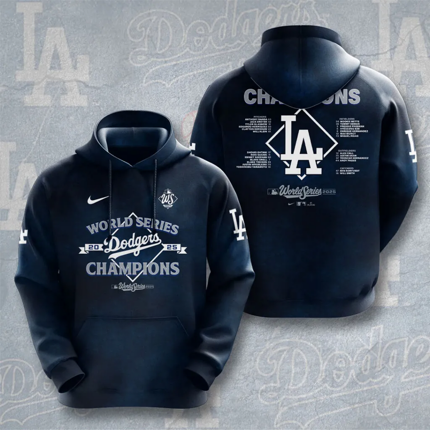 LAD x MLB 3D Apparel V14 DATND TANTD