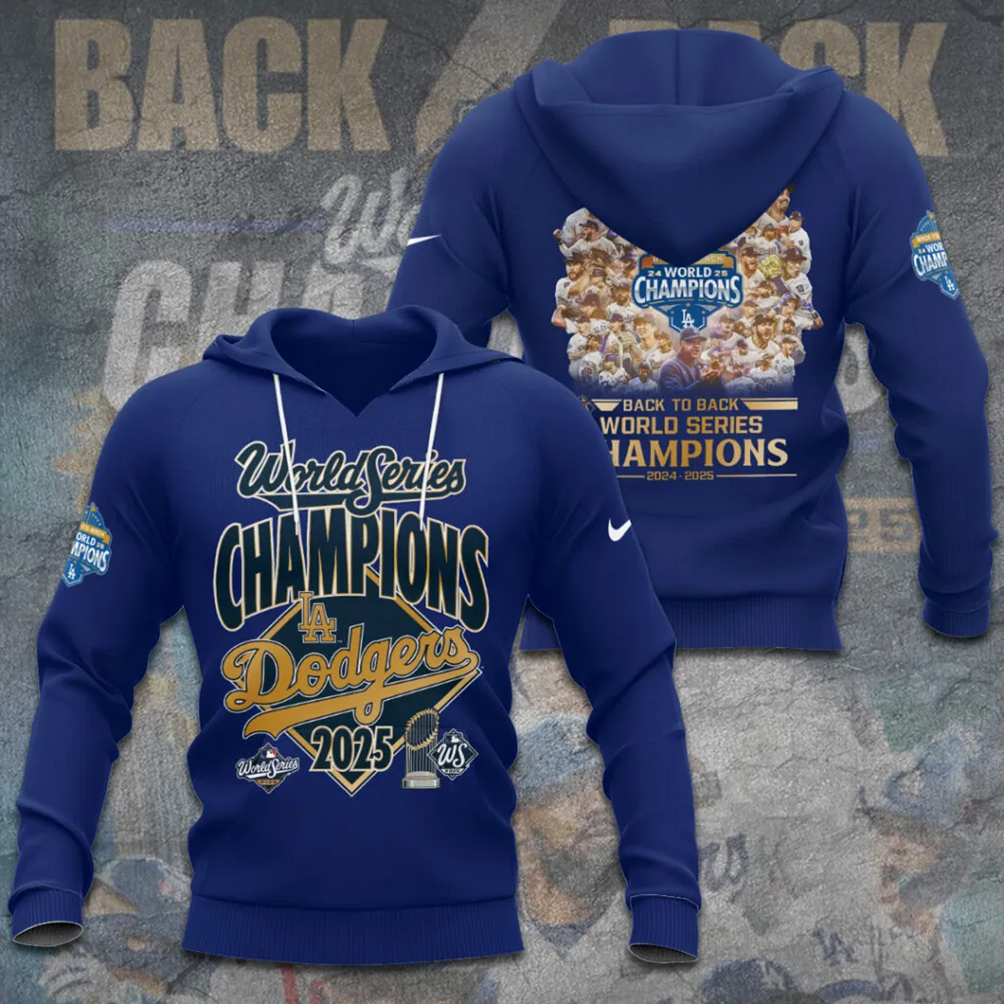 LAD x MLB World Series 20 3D Shirt V2 DatND DVT