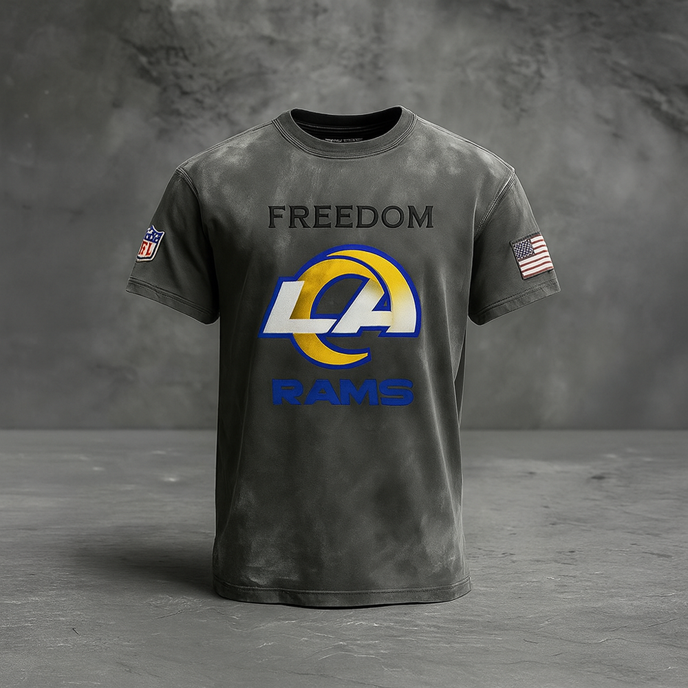 LAR Premium NFL The Freedom Washed Tee DatND DVT