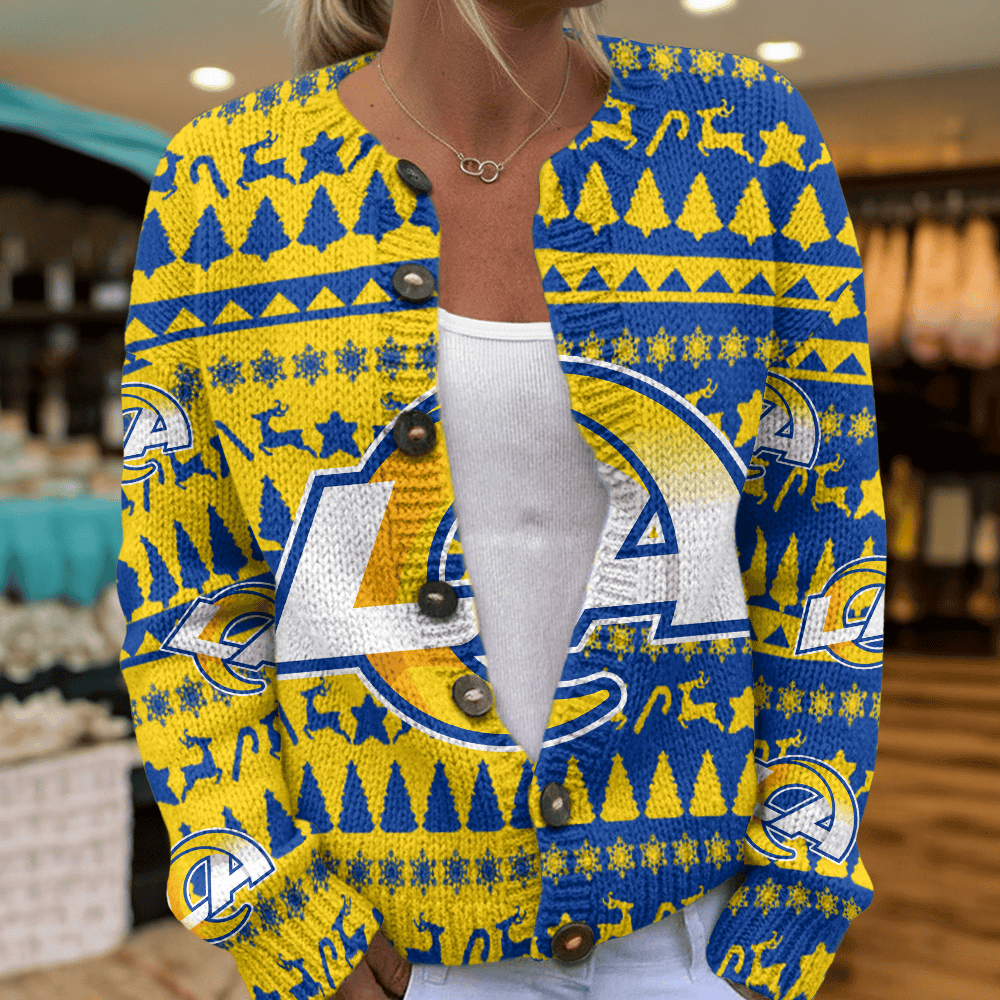 LAR x NFL Cardigan Sweatshirt With Button V2 DatND DVT