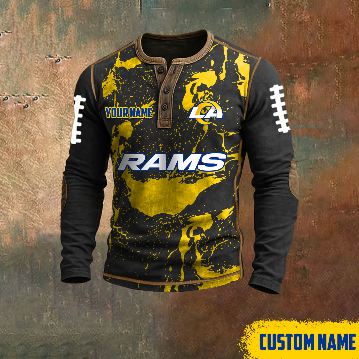 LAR x NFL LONG SLEEVE SHIRT DATND TANTD