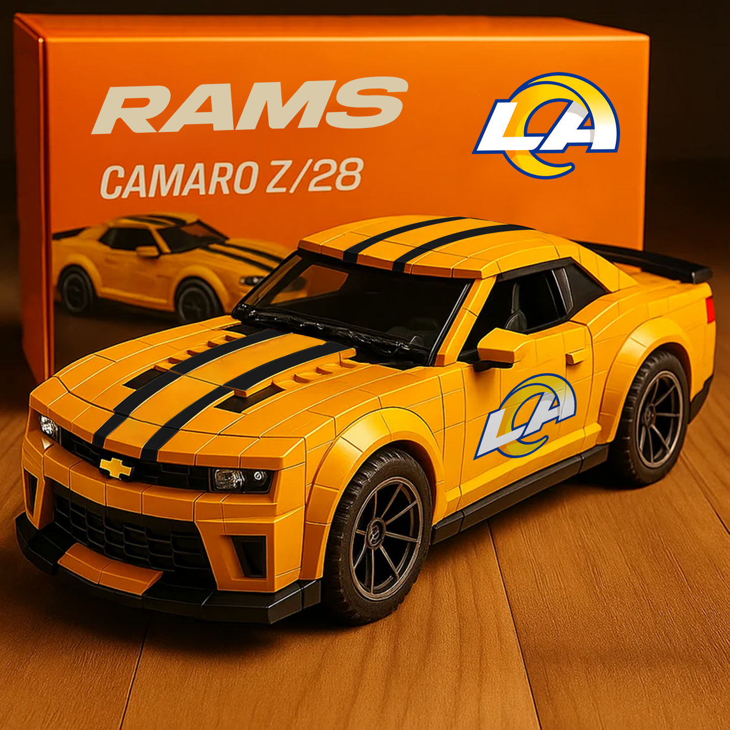LAR x NFL Football Team Camaro Z28 DATND TANTD