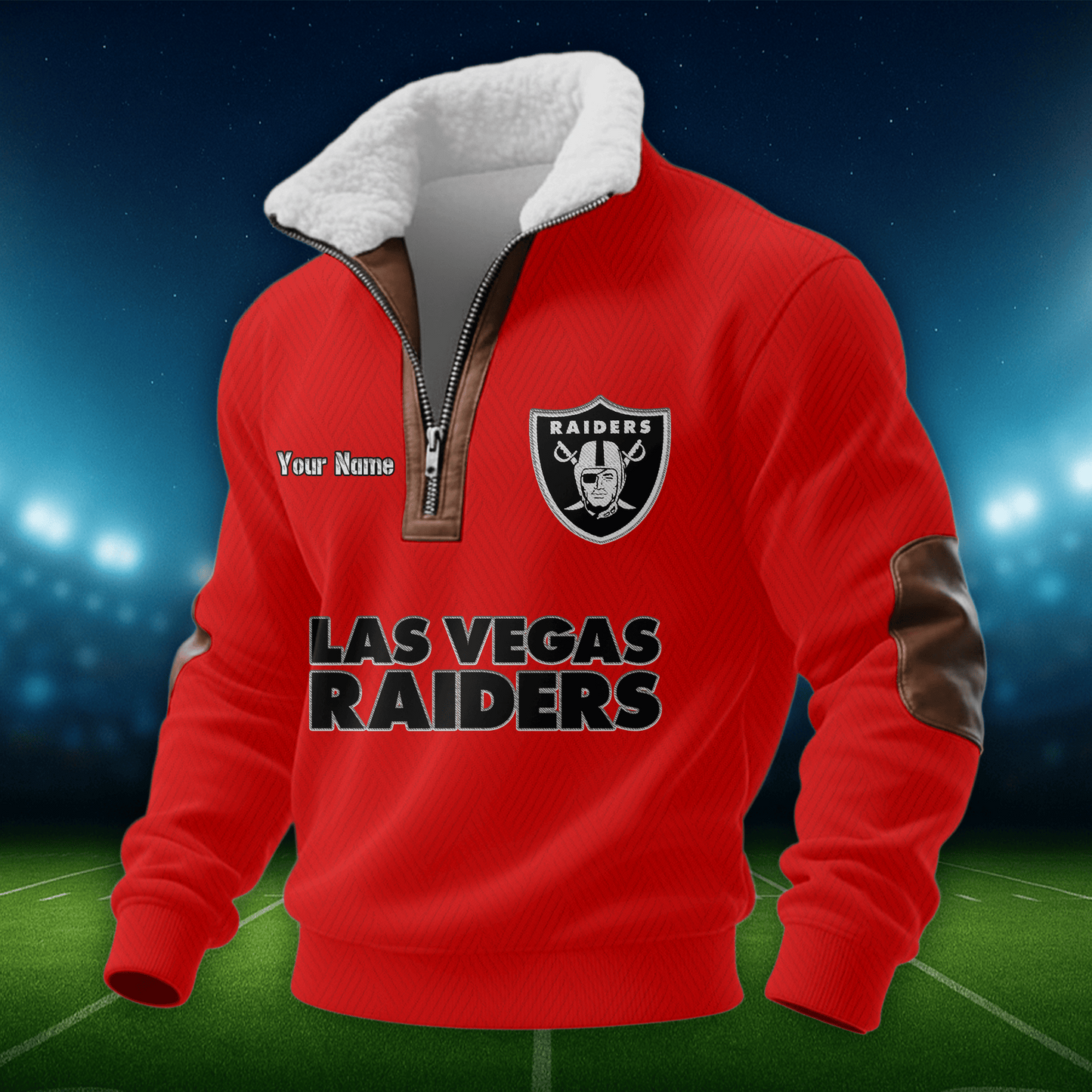 LVR NFL Men Fur Collar Sweatshirt DDT CTND