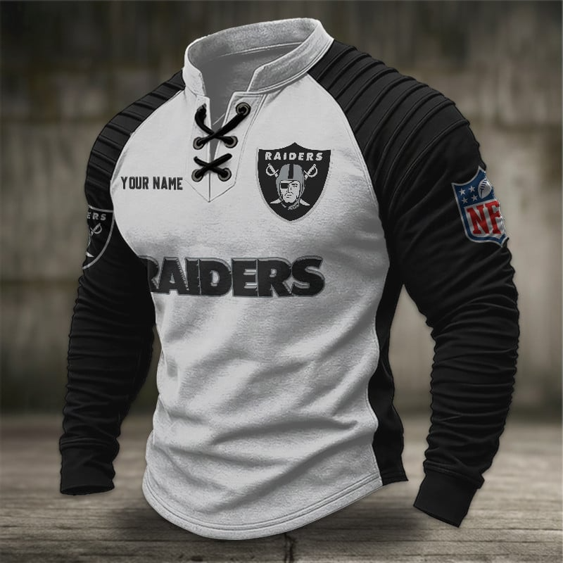 LVR x NFL Men Stand Collar Long Sleeve Top DDT CTND