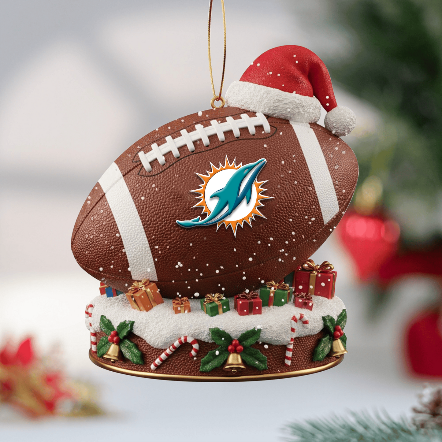 MIA x NFL Christmas Ornament Set DATND TANTD 101125