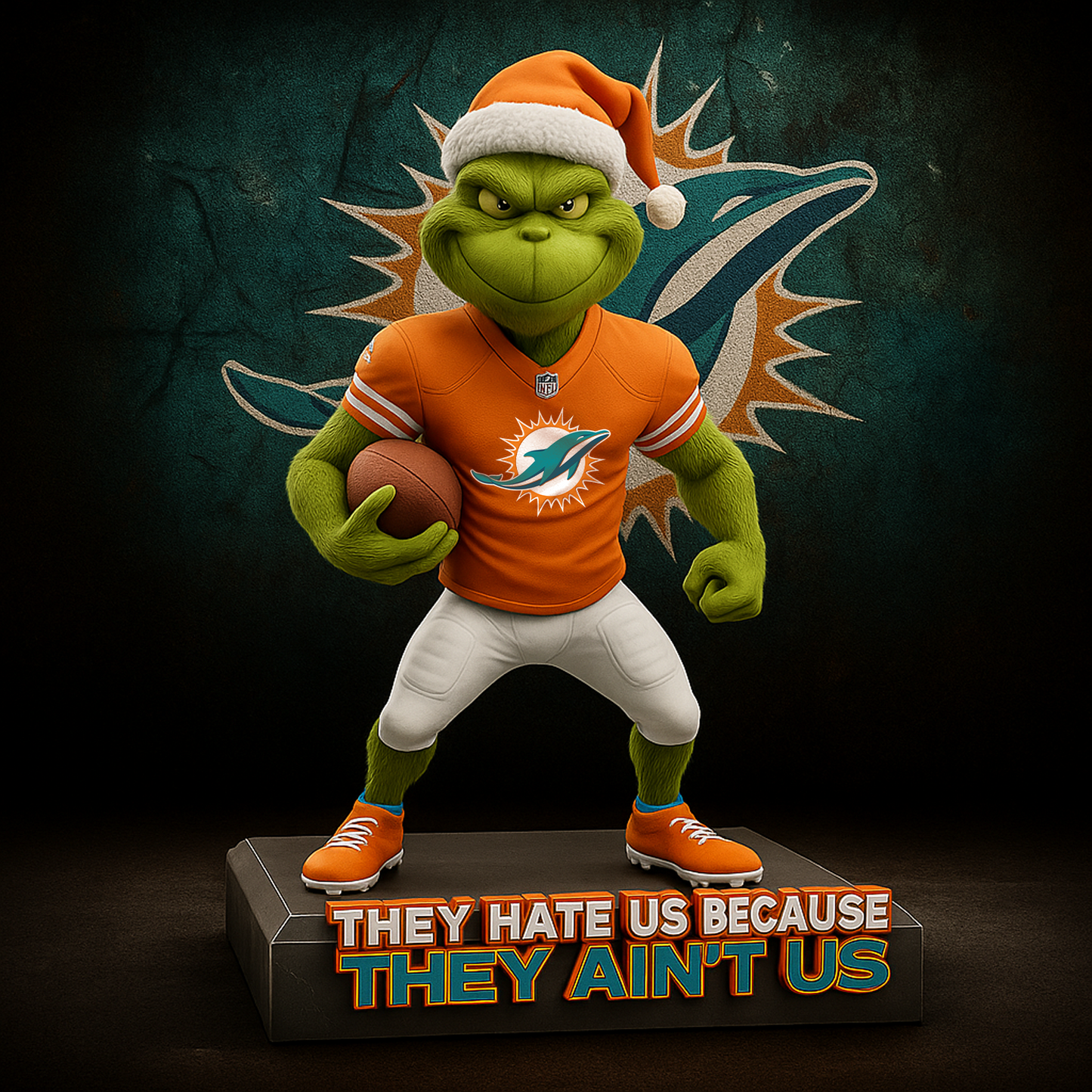 MIA x TG Christmas Acrylic Art Block DATND TANTD